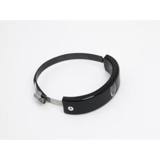 R&G Exhaust Protector Oval Supermoto Style Black RG-EP0005BK
