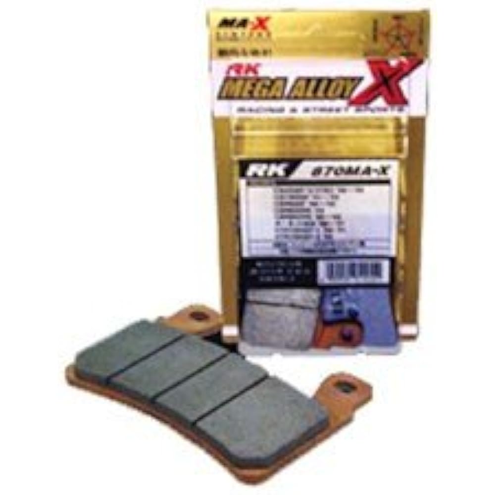 RK Brake Pad Mega Alloy DUCATI: Monster S4 ~'03 (Rear) etc. Motorcycle Motorcycle 2 Wheel 849MA-X