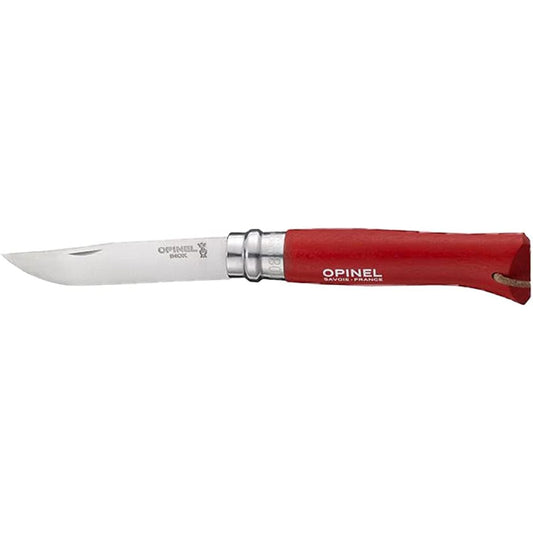 OPINEL Stainless Steel Colorama Red #8 (No.8) [Parallel Import]