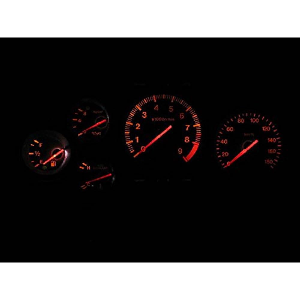 Super diffused LED set for RX-7 meter [Color] American Red FD3S-AF-LR