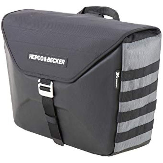 [Hepco&Becker] Side bag capacity: 19L black, gray
