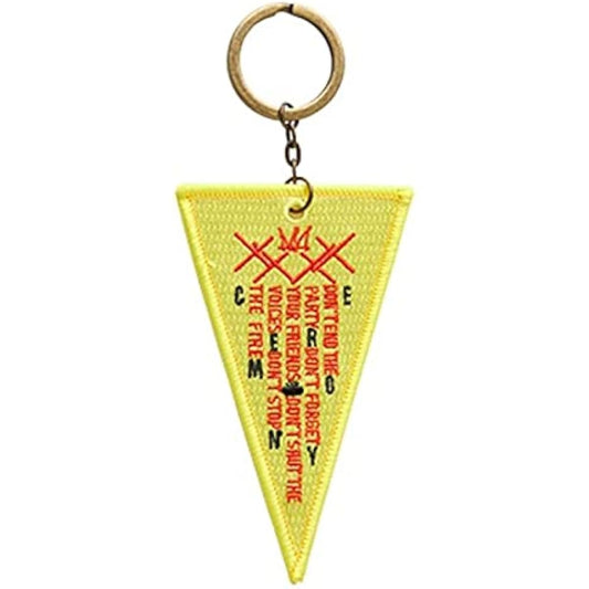 KING GNU Official Goods CEREMONY PENNANT KEYCHAIN (Yellow)