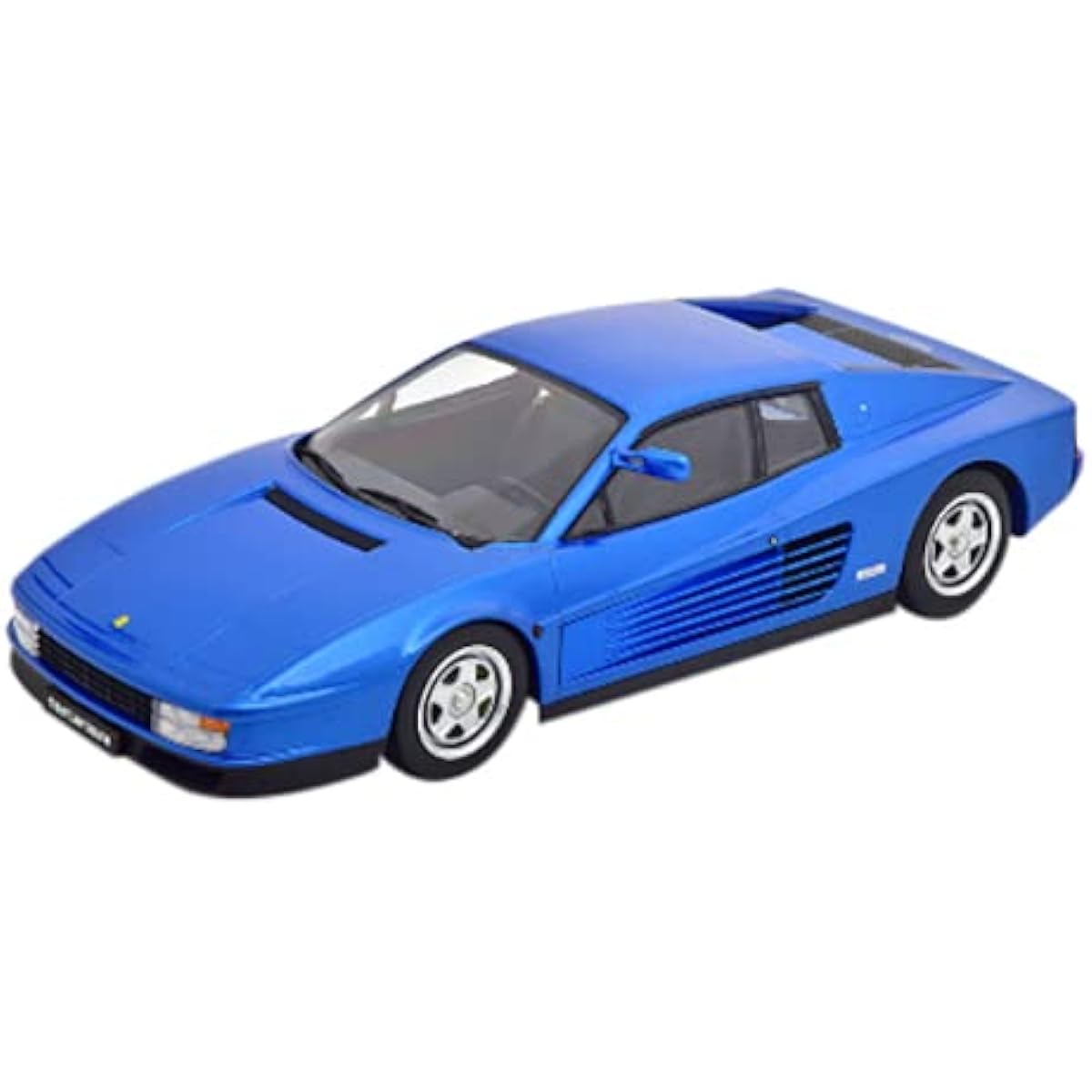 KK scale 1/18 Ferrari Testarossa Monospecchio 1984 blue finished product