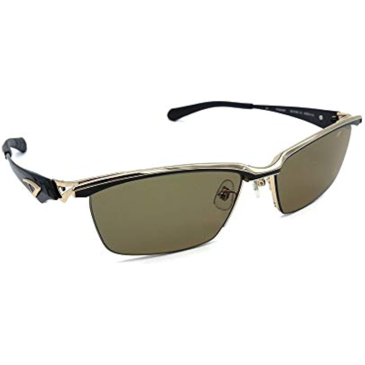 [Kodak LENS × SAMURAI SHO] Samurai Sho Polarized Sunglasses SS-F406 Color: 2 (White Gold/Black) Fishing Sports Sunglasses Polarized