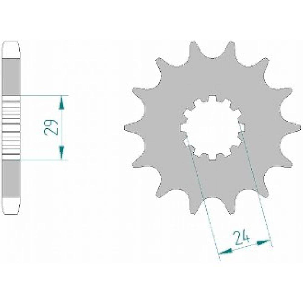 AFAM front sprocket 24601-16