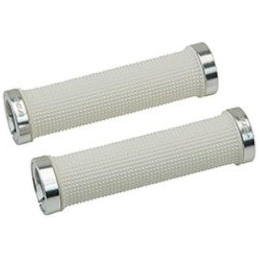 Tioga Lock-on Slim Grip Color: White (HBG17601)