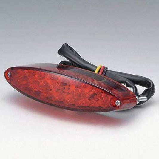 Kijima Motorcycle Bike Parts Tail Lamp ASSY Slim Cat's Eye LED Red 218-3109