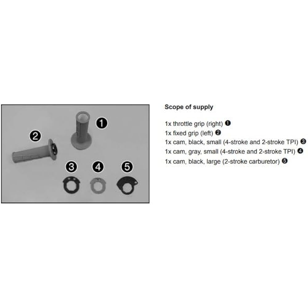KTM genuine OEM lock -on grip set 79002923100