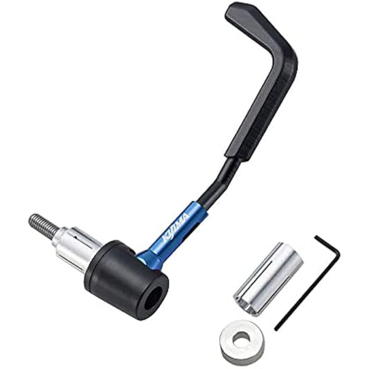 Kijima Motorcycle Bike Parts Lever Guard Type R Brake Right Side φ22.2mm Handlebar Blue HONDA 204-2160