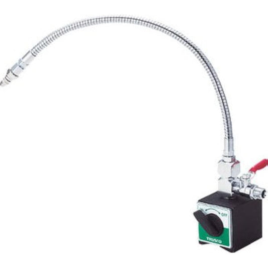 TRUSCO Magnet Base Coolant 1 Axis Nozzle 400mm TMBC-1-R400