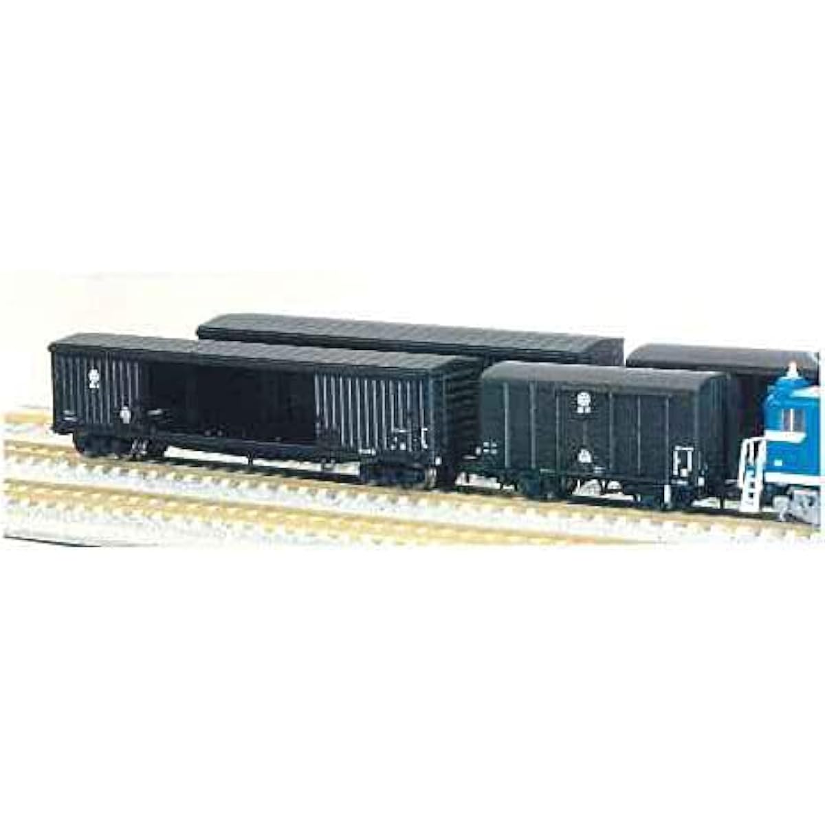 Micro Ace N Gauge Chichibu Railway Waki 800 + Tem 600 8-Car Set A0476 Railway Model Freight Car