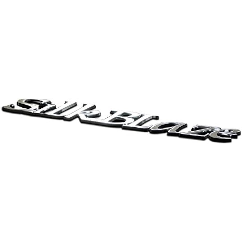 SilkBlaze Brand Logo Emblem SILKBLAZE SB-EM-CR