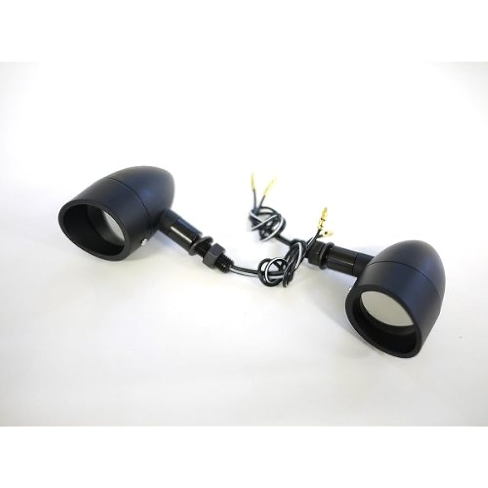 Brim Turn Signal Mirror Lens Black Body