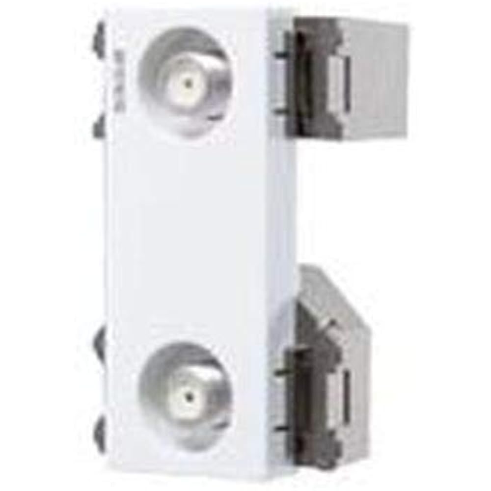 Panasonic Recessed High Shield TV Terminal 2 Terminal for Terminal White WCS4822W