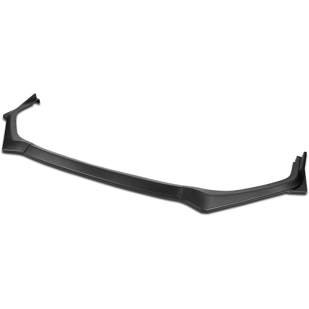 DNA MOTORING 2-PU-546 3 Peace Style Car Front Bumper Lip LEGACY 2018-2020 Compatible matte black