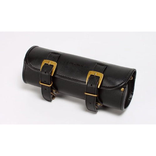 DEGNER Tool Bag Leather 3mm Thickness S Size 26xφ9cm Black TB-4IN