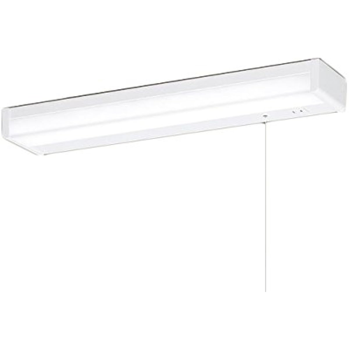 Panasonic LED Kitchen Light, Daylight White, Equivalent to 1 20 Type Straight Tube Fluorescent Light, Comes with Pull Switch, Includes Outlet, Up to 1000W, Double-Sided Decorative Type, LSEB7107LE1