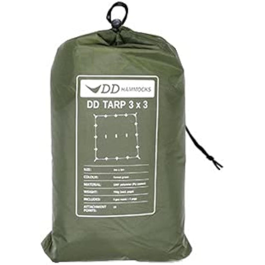 DD Hammocks DD Tarp 3×3 Forest Green Genuine Japanese Product