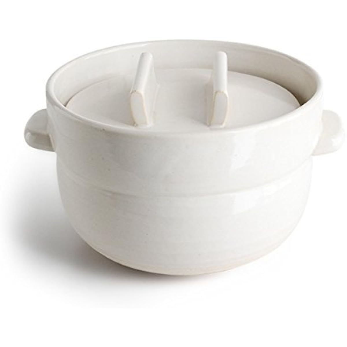 Kamoshika Tool Shop Rice Pot 2 Cups White