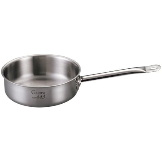 EBM Gastro 443 Shallow one-handed pot (without lid) 22cm