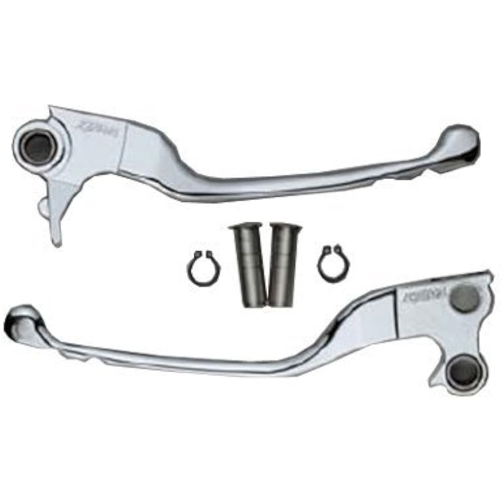 Kijima Motorcycle Bike Parts Slim Lever Aluminum Die-cast with Bearing BIG TWIN('96-) XL('96-'03) Chrome HD-04346