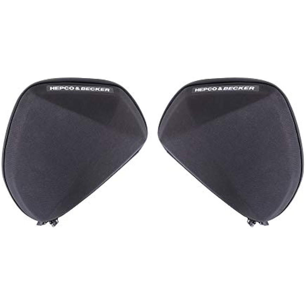 HEPCO&BECKER Soft Bag for Tank Guard, Engine Guard, One Side 3L, General Purpose, Waterproof Pocket Equipped 640100-0001