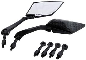KN Planning KOSO Cygnus X PCX Majesty S JOG Dio Jog DIO Clear Lens Carbon Look Rearview Mirror