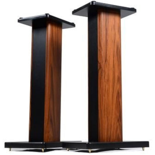Metal spike specifications Wooden platform speaker stand Hinoki style Height 60cm [Set of 2 units]