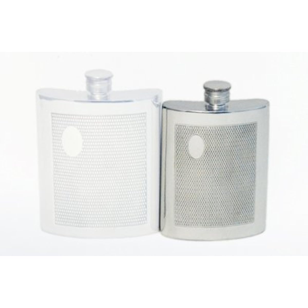 Pewter Skittles Mesh 4oz Pinder Bros. Pewter Flask [SP-014]