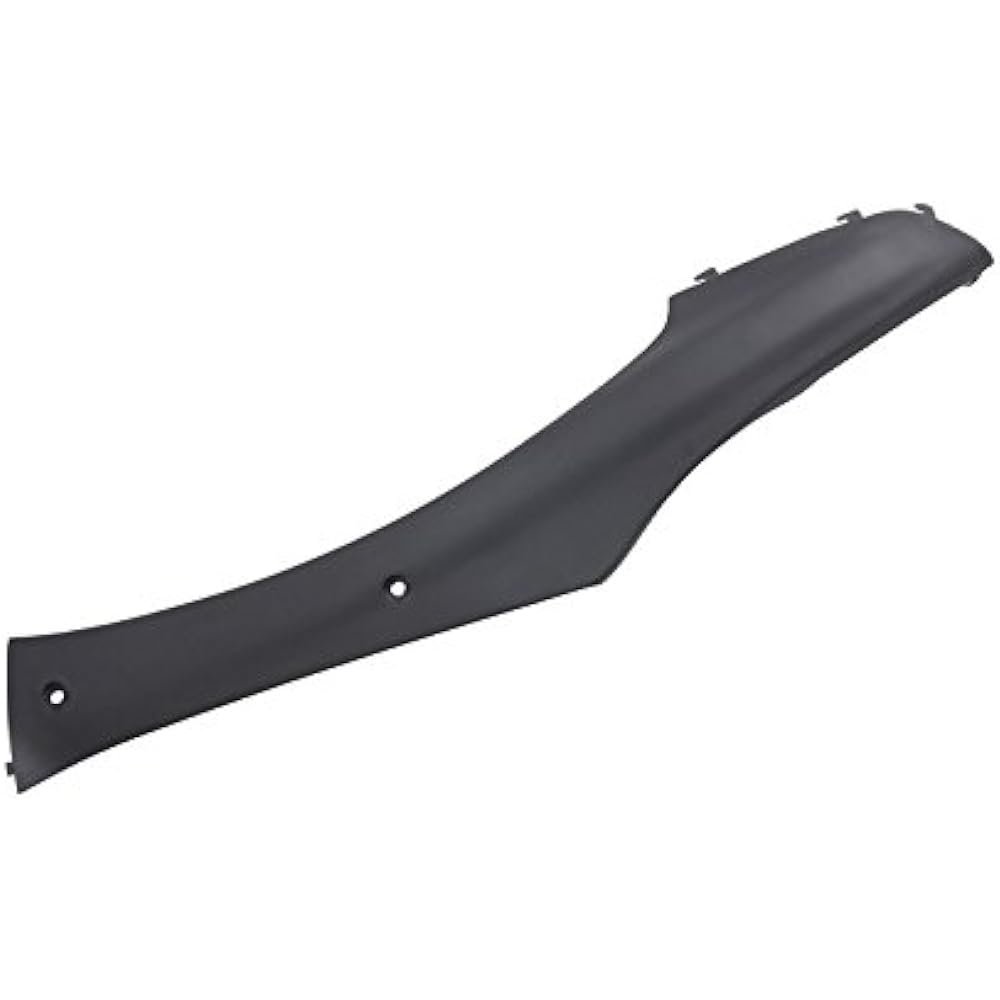 Bike Parts Center Live Dio/ZX Side Cover Molding Left Resin Black Under Molding Exterior Honda Live Dio/ZX AF34/AF35 All Years 302527