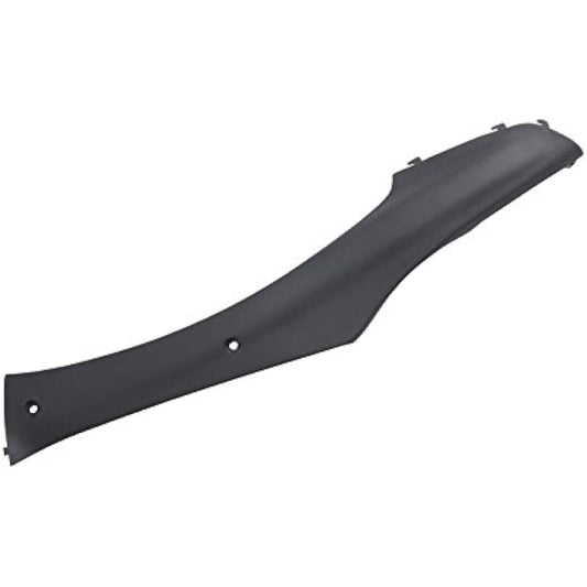 Bike Parts Center Live Dio/ZX Side Cover Molding Left Resin Black Under Molding Exterior Honda Live Dio/ZX AF34/AF35 All Years 302527