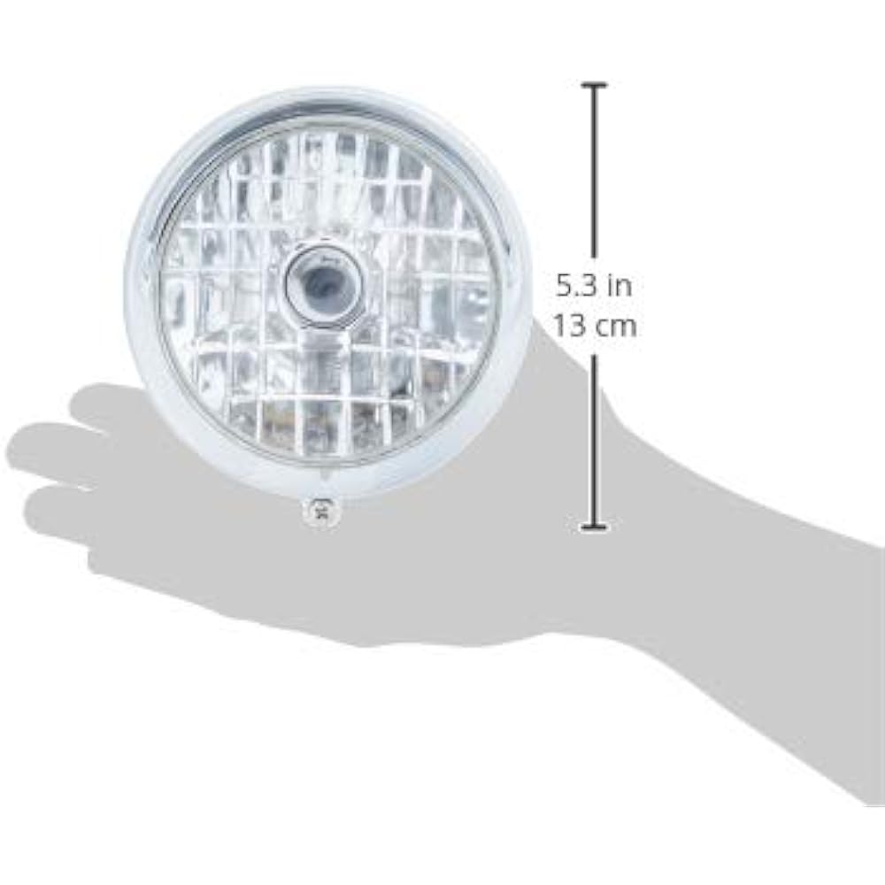 Bike Parts Center Bates Light Assy Long Type General Purpose H4 Valve 4.5 Inch 313108
