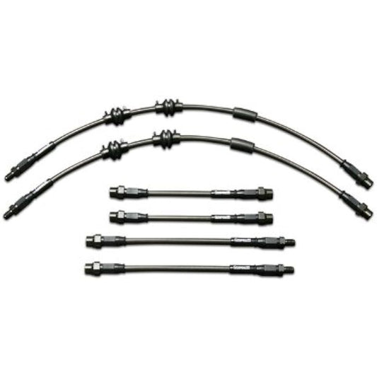 GruppeM Stainless Steel Brake Line for BMW Vehicle Inspection Compatible (Steel) BH-3037