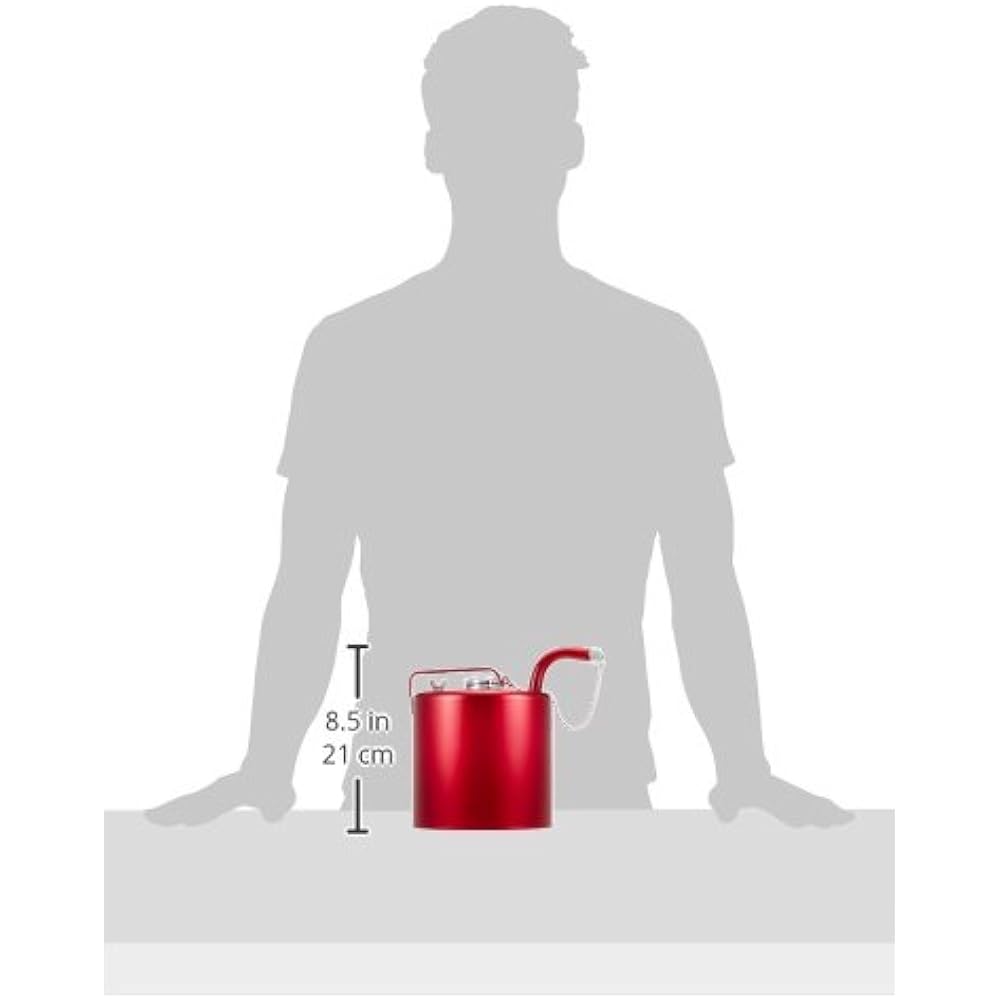 ETHOS Design Gasoline Can 2.5 Liter Red CAMEL FS-2.5 FS2.5