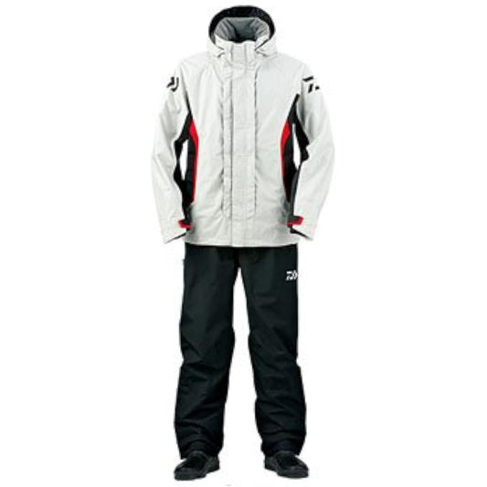 Daiwa Rainmax Combination Rain Suit DP-3104 Light Gray XL
