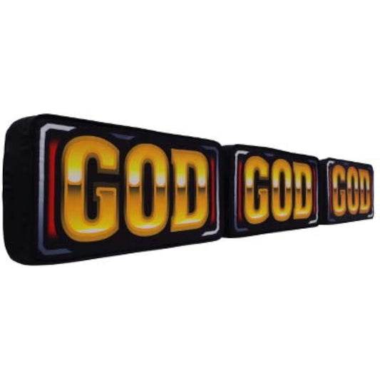 Million God GOD Cushion Set of 3