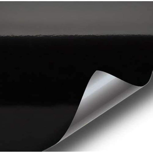 VVIVID Vinyl Wrap Roll XPO Aerrylily Staffical Glossy Finish Microfinish Black 2 Feet X 5 Feet