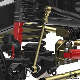 METALCLOAK Swaber Quick Disconnect, 12.25 inches, JK WRANGLER (2007-2018) compatible, gold zinc chromate, maximum joint, easy installation