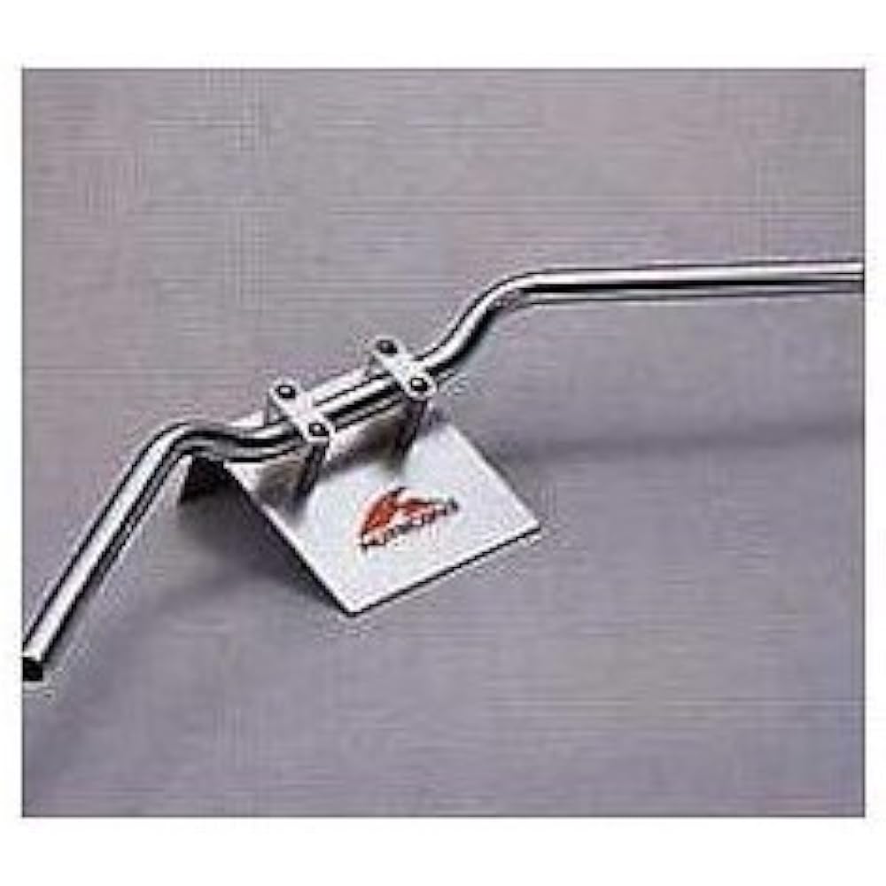 HURRICANE Handlebar P7/8 inch flat conch type 1 chrome plated HB0061C-01