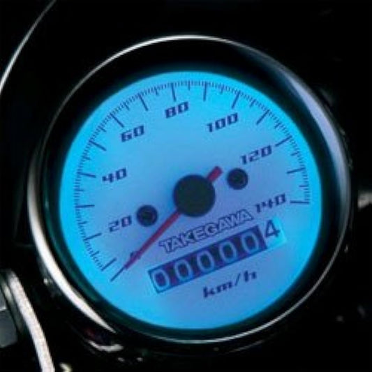 Takegawa: Blue LED Guide Speedometer 09-01-0051