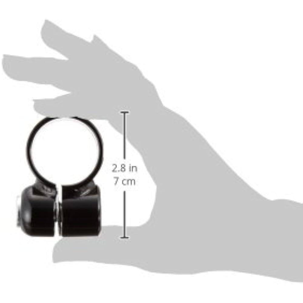 HURRICANE Separate Handle Holder L/R Set Black HS3600B