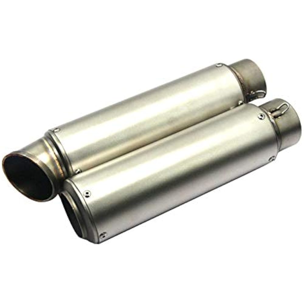 Bike Slip-on Muffler, Bike Silencer, Universal 2.4 inches (60.5 mm)