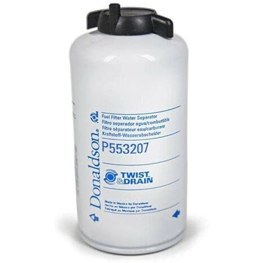 Donaldson fuel filter P553207 Water Evilors Spin On Twist & Drain