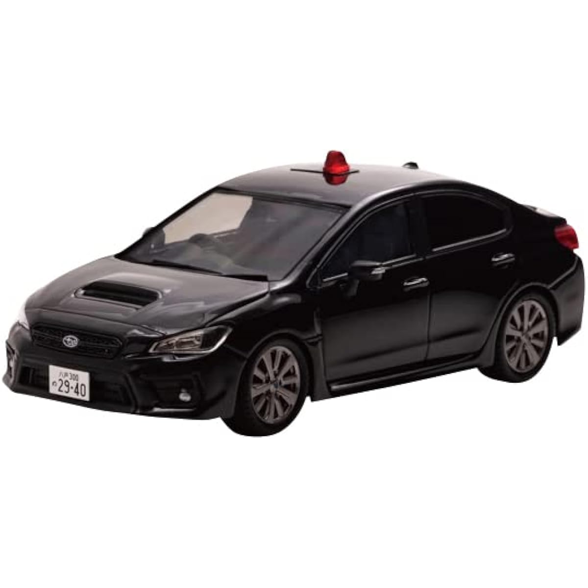 RAI'S 1/43 Subaru WRX S4 2.0GT Eye Sight (VAG) 2018 Aomori Prefectural Police Traffic Department Traffic Riot Police Vehicle (Masked Black) Completed Product H7431809