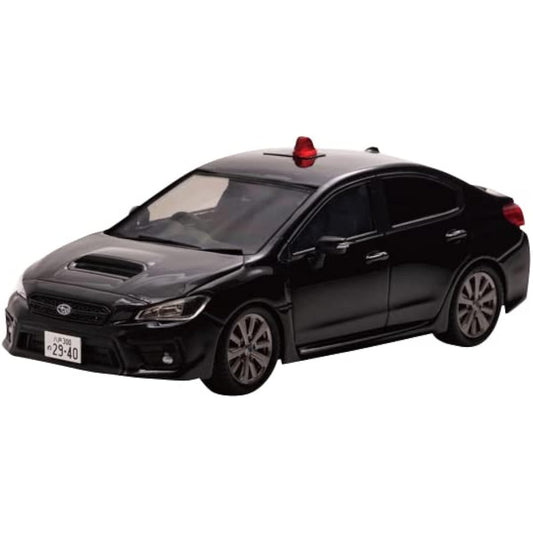 RAI'S 1/43 Subaru WRX S4 2.0GT Eye Sight (VAG) 2018 Aomori Prefectural Police Traffic Department Traffic Riot Police Vehicle (Masked Black) Completed Product H7431809