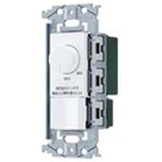 Panasonic SO-STYLE LED Embedded Reverse Phase Dimmer Switch C Switch C Compatible LED Only 3.2A Rotary Type with Lower Limit Illuminance Setting Function Matte White WNS575830W