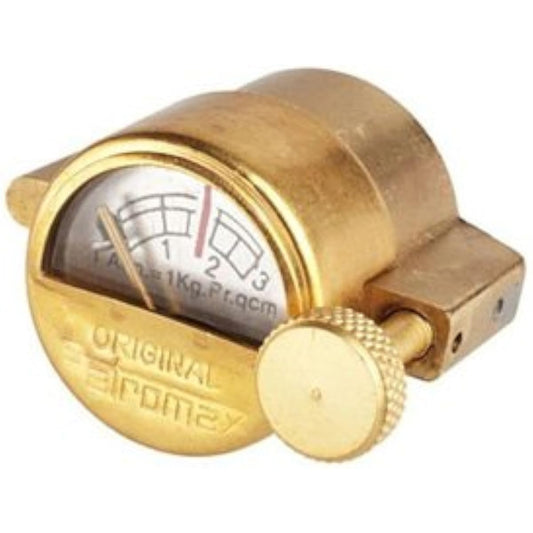 Petromax HK150 Oil Filler Cap with Pressure Gauge #149 Brass 12591