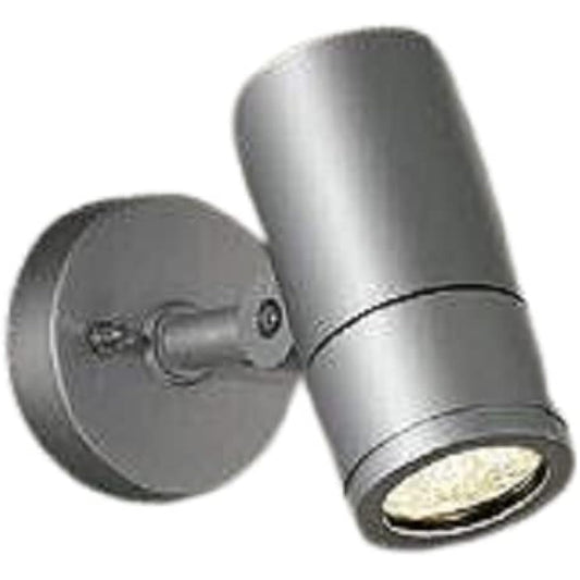 DOL-4017YS DAIKO LED Outdoor Spotlight, Built-in LED, LED 15W, Light Bulb Color, 2700K, Rainproof, For Ceiling Mount, Wall Mount, and Floor Mount, Electrical Work Required, Silver DOL-4017YS
