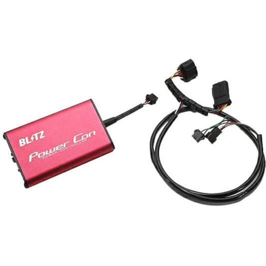 BLITZ Power Con NA GR Yaris RS Yaris Cross Yaris Aqua MXPA12 MXPJ15 MHPA10 MXPK11 Power Con NA Coupler On Connection Power Up BPCN03 Alumite Red
