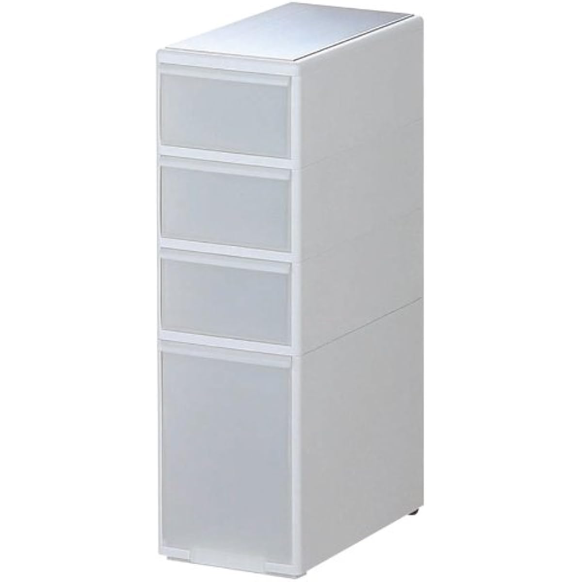 Slim Storage Midi Stocker with Stainless Steel Top Plate Graystone MS-103